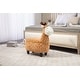 preview thumbnail 3 of 11, Giraffe Animal Storage Kids Ottoman Stool