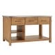preview thumbnail 62 of 96, Tali Reclaimed Look Extendable Kitchen Island by iNSPIRE Q Classic