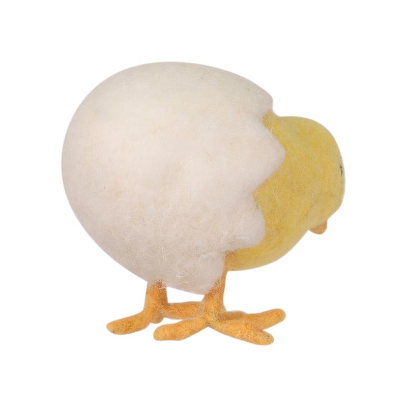Hatching Egg Baby Spring Chick Easter Figurine - 4.5"