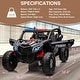 preview thumbnail 36 of 37, 24V 2 Seater Kids Ride on UTV Car w/Remote Control