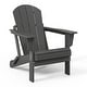 preview thumbnail 4 of 10, Laguna Weather Resistant Outdoor Patio Folding Adirondack Chairs (Set of 2)