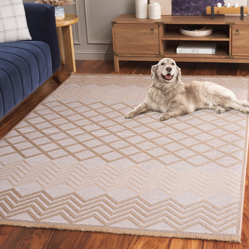 SAFAVIEH Aspect Muireann Rustic Moroccan Jute Rug