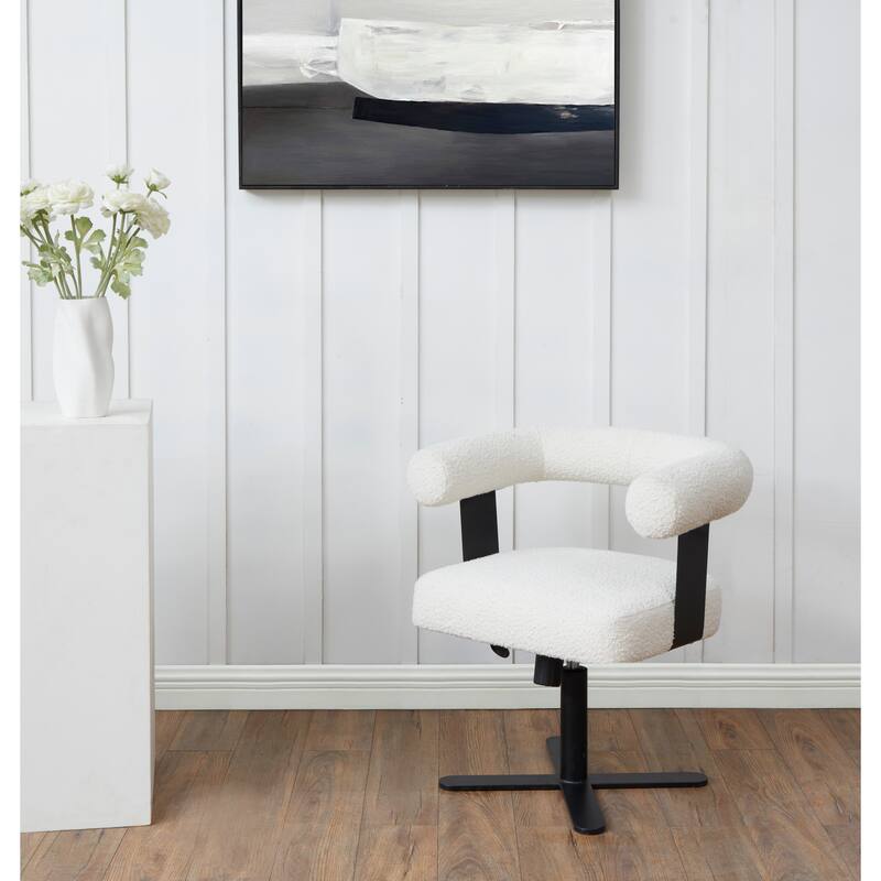 Baron 24-inch Adjustable Desk Chair - 28Wx23Dx34H