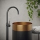 preview thumbnail 9 of 13, Karran Cinox Stainless Steel Round Pedestal Sink