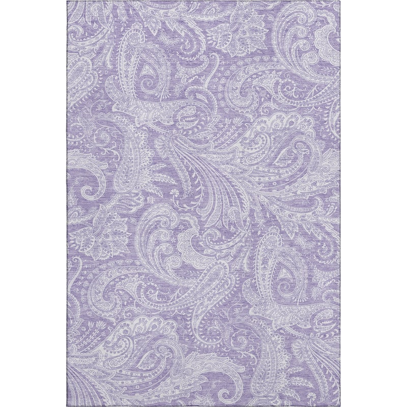 Premium Washable Super Soft Traditional Paisley Mayfield Rug