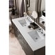 preview thumbnail 30 of 32, James Martin Vanities Metropolitan 60" Double Vanity, Silver Oak