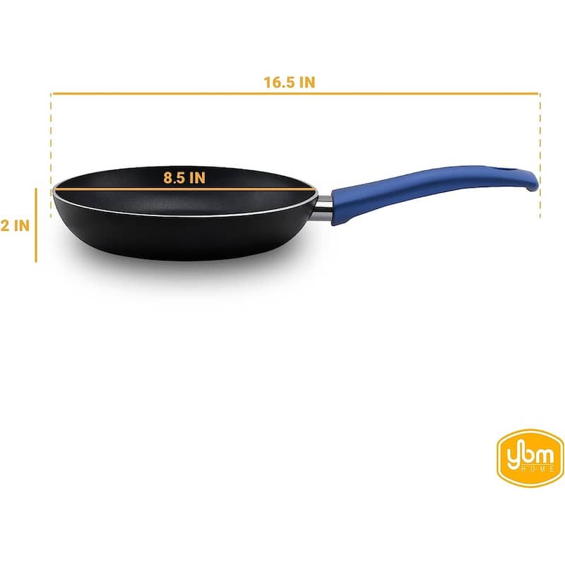Ybm Home Teflon Classic Non Stick Frying Pan Skillet for Omelet