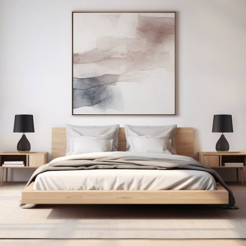 2-Tone Ceramic Table Lamp Set of 2 Black/Gold See below