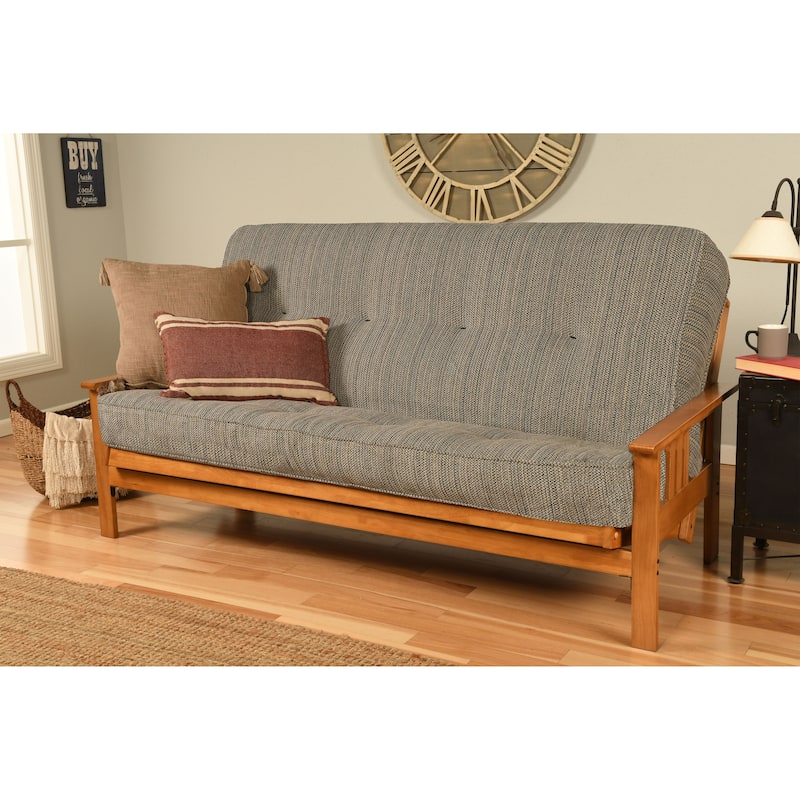 Somette Monterey Butternut Futon Set and Mattress - Taxi Seaport