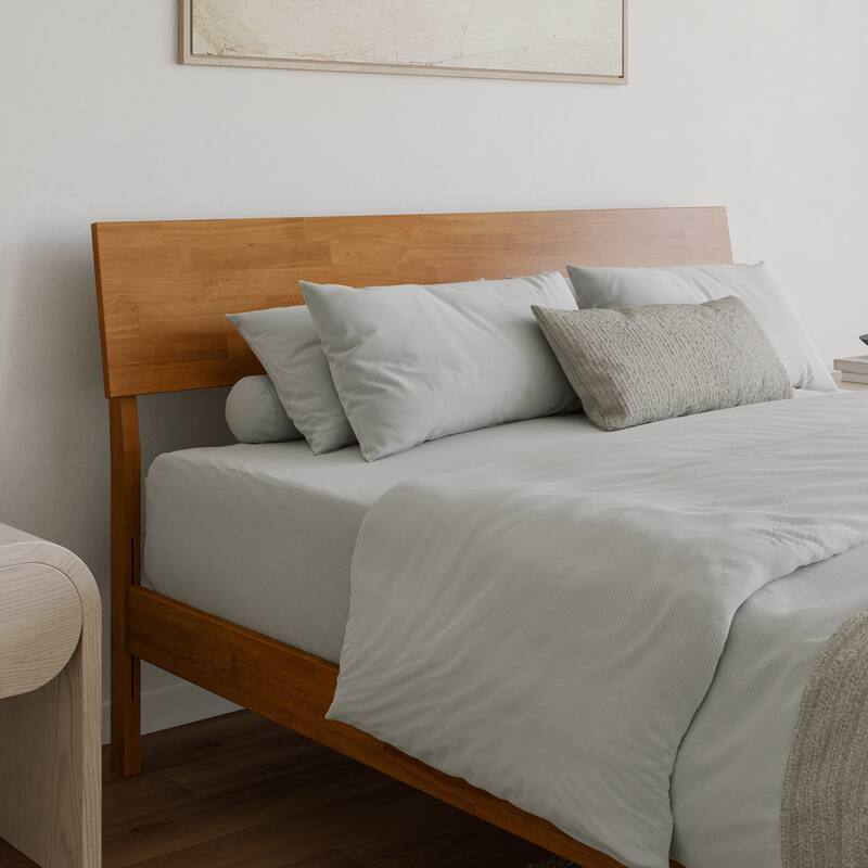 AFI Bradford Adjustable Wood Panel Headboard - Light Toffee - Queen