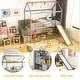 preview thumbnail 26 of 25, Twin over Twin Bunk Bed with Slide and 2-Step Storage Staircase