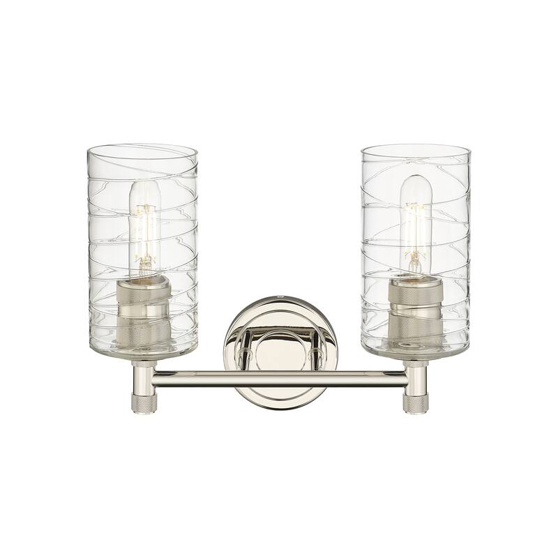 Innovations Lighting Crown Point - 2 Light 7" Wall-Mounted Bath Vanity Light