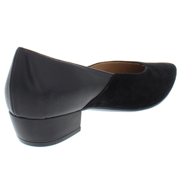 naturalizer betty suede and leather pumps