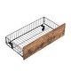 preview thumbnail 10 of 20, Sturdy Metal Twin XL over Twin XL Bunk Bed with MDF Guardrails and Dual Storage Drawers for Enhanced Organization