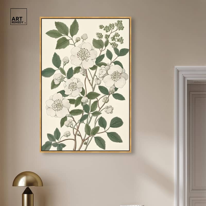 White Cherokee III Canvas by Art Remedy