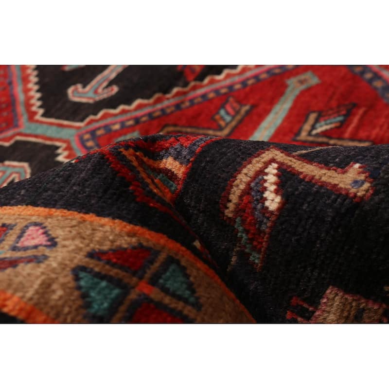 ECARPETGALLERY Hand-knotted Konya Anatolian Dark Navy Wool Rug - 5'0 x 10'2