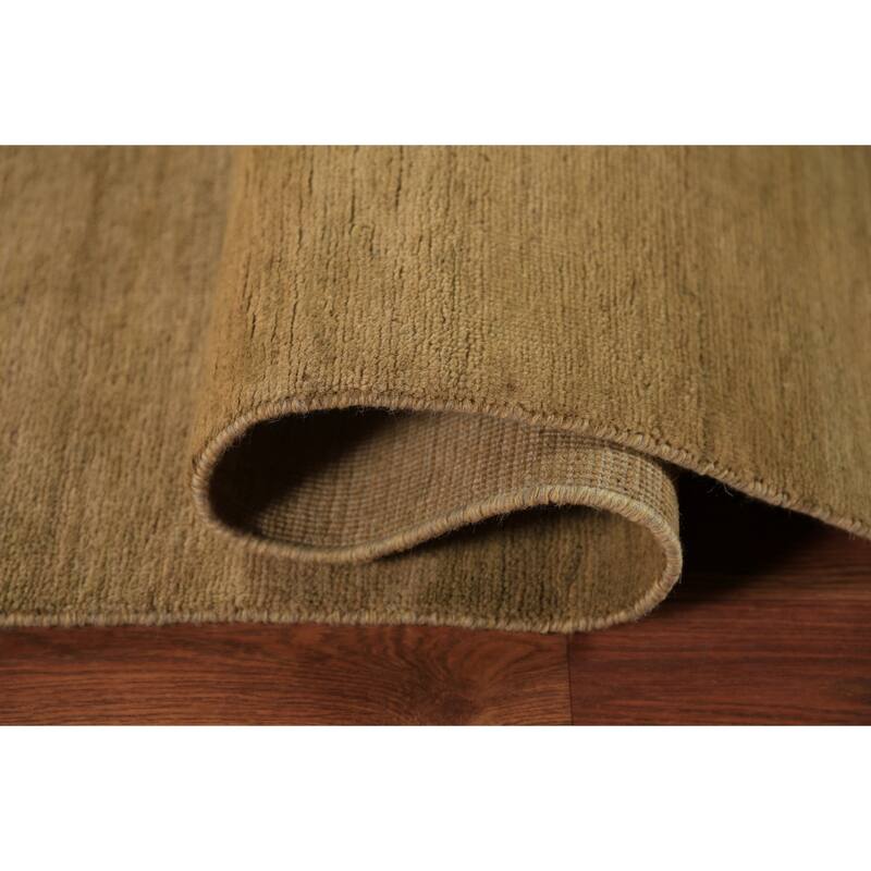 Gabbeh Oriental Area Rug Hand-Knotted Tribal Wool Carpet - 7'11" x 9'9"