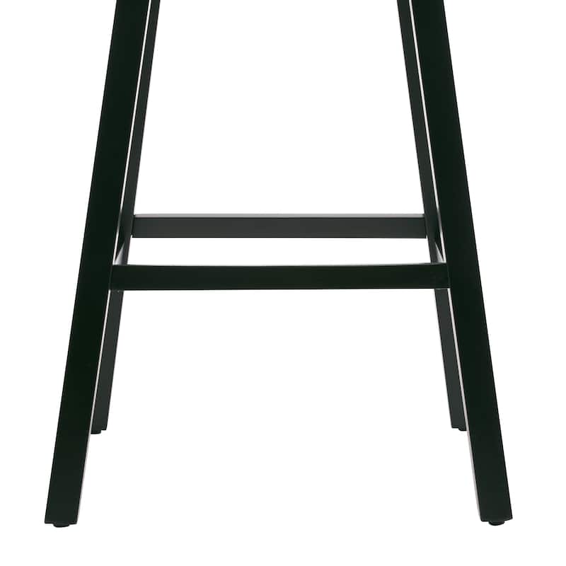 Moore Modern Rubberwood Swivel 33.25-Inch Barstool (set of 2) by Christopher Knight Home