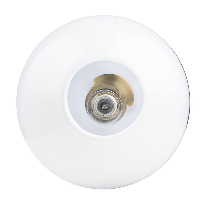 11.4" Modern 1-light Handblown Glass Pendant Light