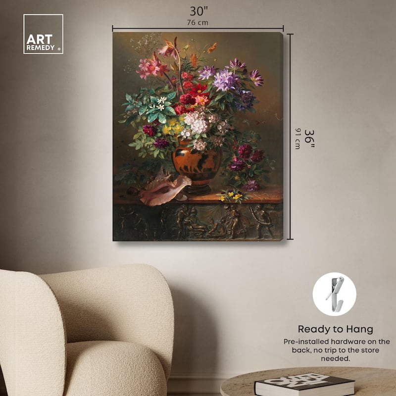 Allegory of Spring 1817 Canvas by Art Remedy, Gallery Wrapped