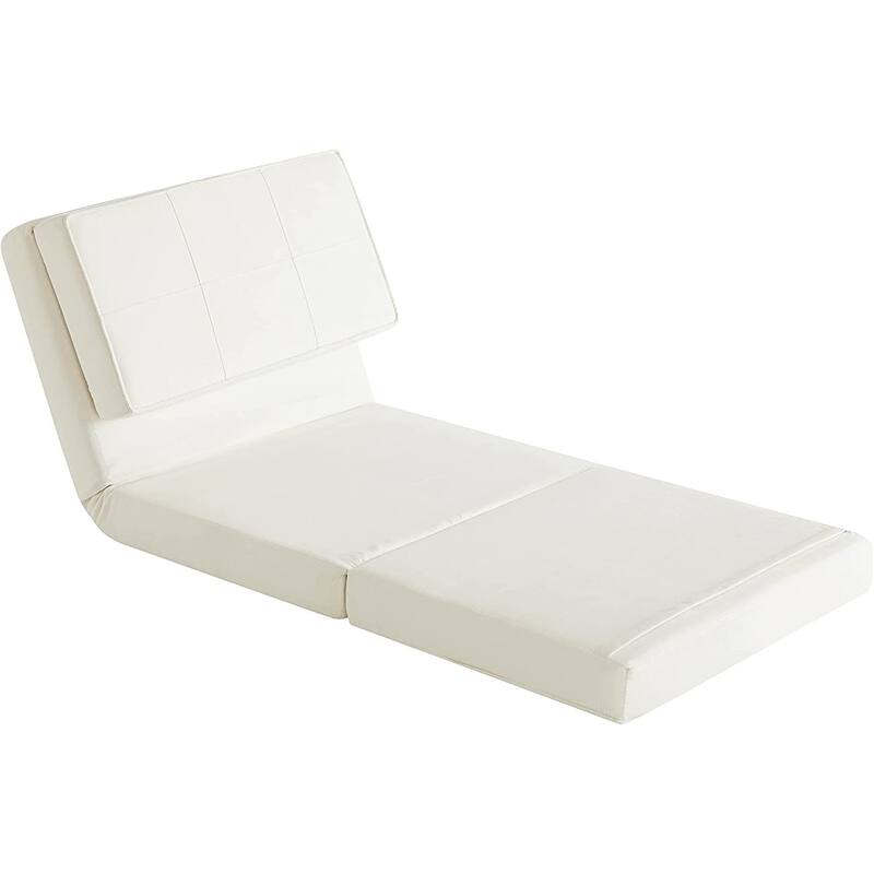 Urban Shop Ultra Suede Convertible Flip Chair