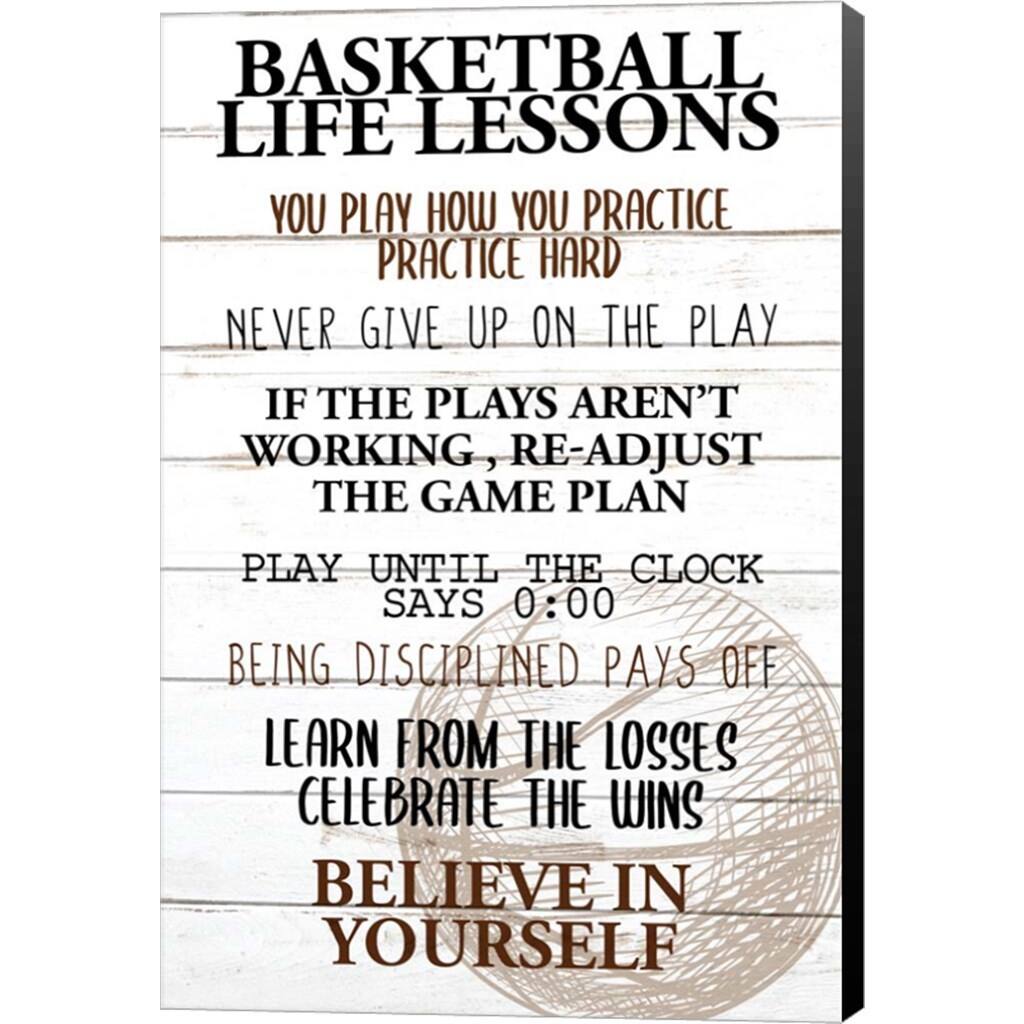 Kimberly Allen 'Basketball Life' Canvas Art