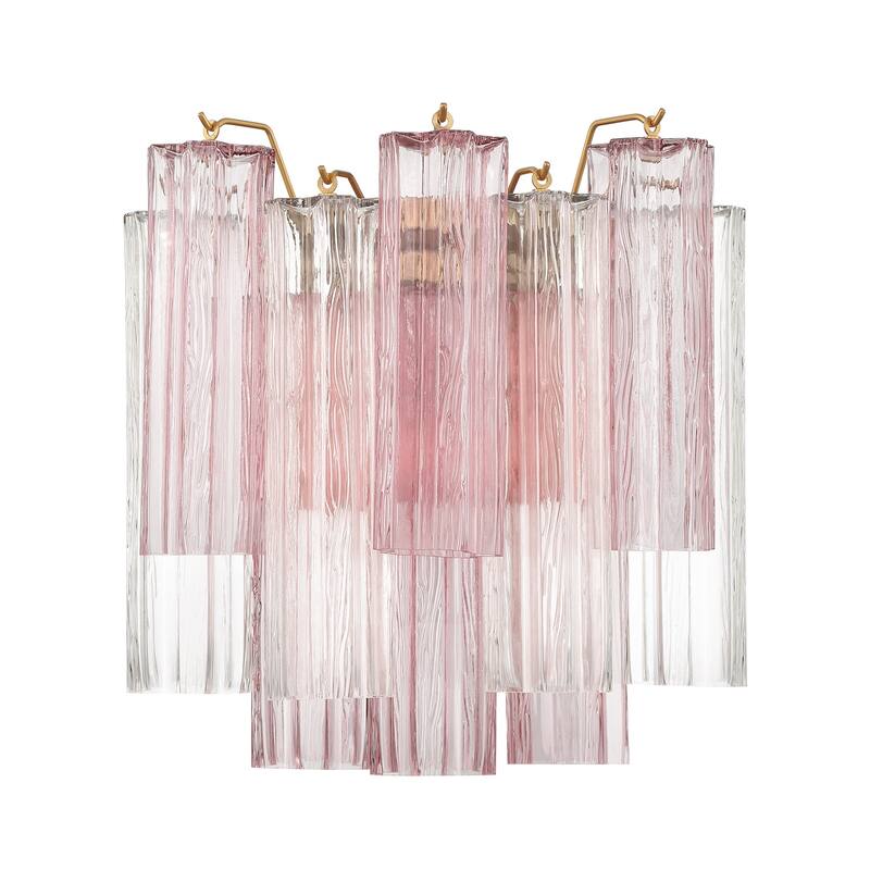 Crystorama Lighting Group ADD-303-SP Addis 2 Light 15" Tall Wall