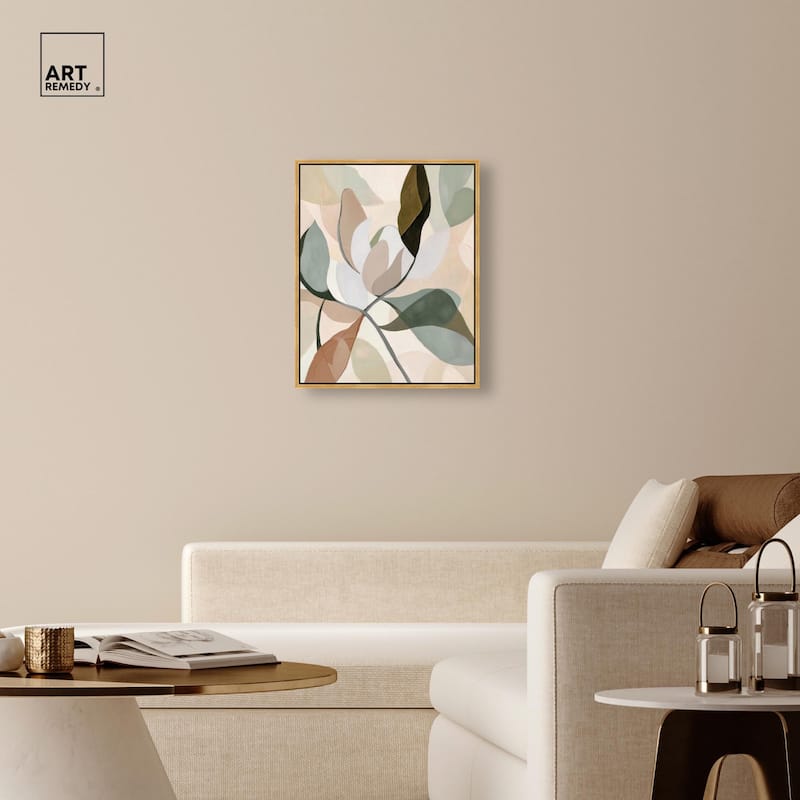 Leaf Prints II Canvas by Art Remedy