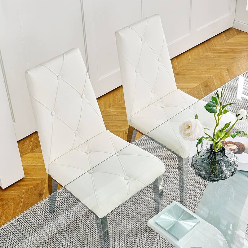 Set of 2 Modern Simple Dining Chair