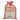 27" Beige and Red Striped "Christmas Delivery" Tie Gift Bag