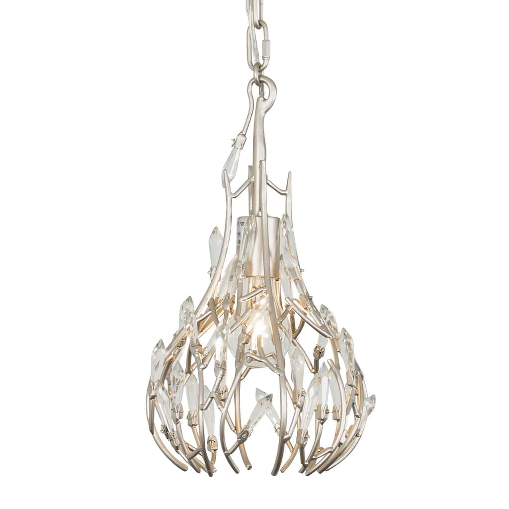 Varaluz Bask 1-Light Crystal Mini Pendant