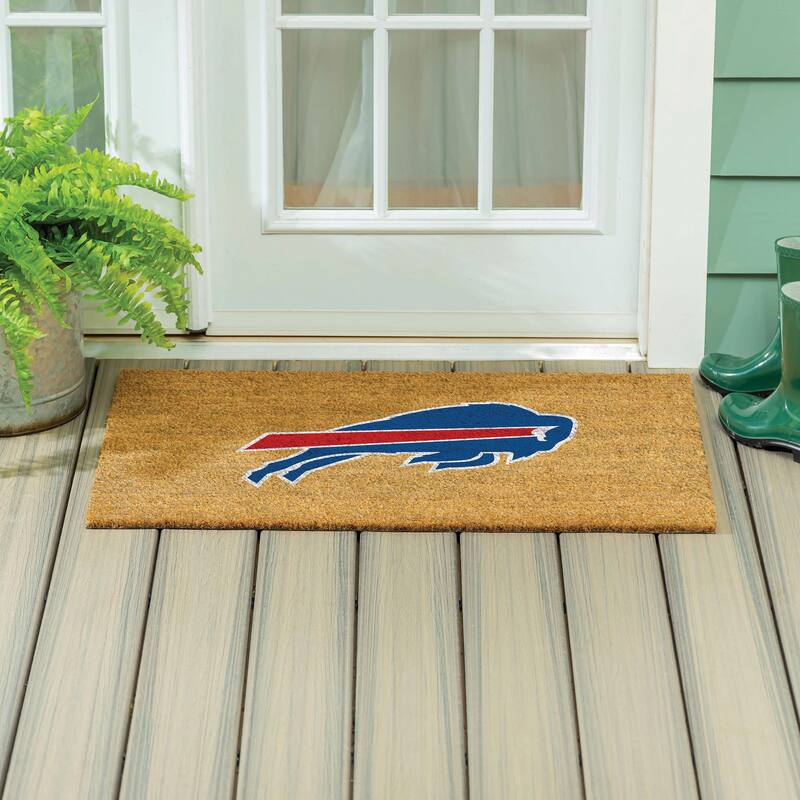 Buffalo Bills Full Color Indoor/Outdoor Coir Mat - 36" x 24"