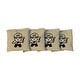 preview thumbnail 1 of 1, Purdue University Boilermakers Tokyodachi Gold Cornhole Bags All-Weather Resin Filled