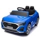 preview thumbnail 1 of 34, 12V Licensed Audi SQ8 for Kids Electric Car with Dual Drive, Blue, 2-Seat Blue