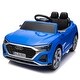 preview thumbnail 1 of 34, 2 Seats 12V Licensed Audi SQ8 for Kids Electric Car with Dual Drive Blue
