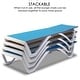 preview thumbnail 61 of 74, Kozyard Alan Full Flat Aluminum and Polypropylene Resin Legs Patio Reclining Adjustable Chaise Lounge
