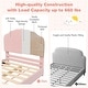 preview thumbnail 9 of 8, Costway Kids Twin Platform Bed Frame Upholstered Twin Size Bed with