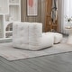 preview thumbnail 44 of 70, Roomfitters Fluffy Bean Bag Chair - Comfortable Super Soft Lazy Sofa Chair with Memory Foam - Indoor for Living Room, Bedroom