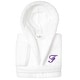 preview thumbnail 50 of 78, Sweet Kids 100% Polyester SUPER PLUSH Double Brushed Hooded Bathrobe with Purple Script Monogram F - Large