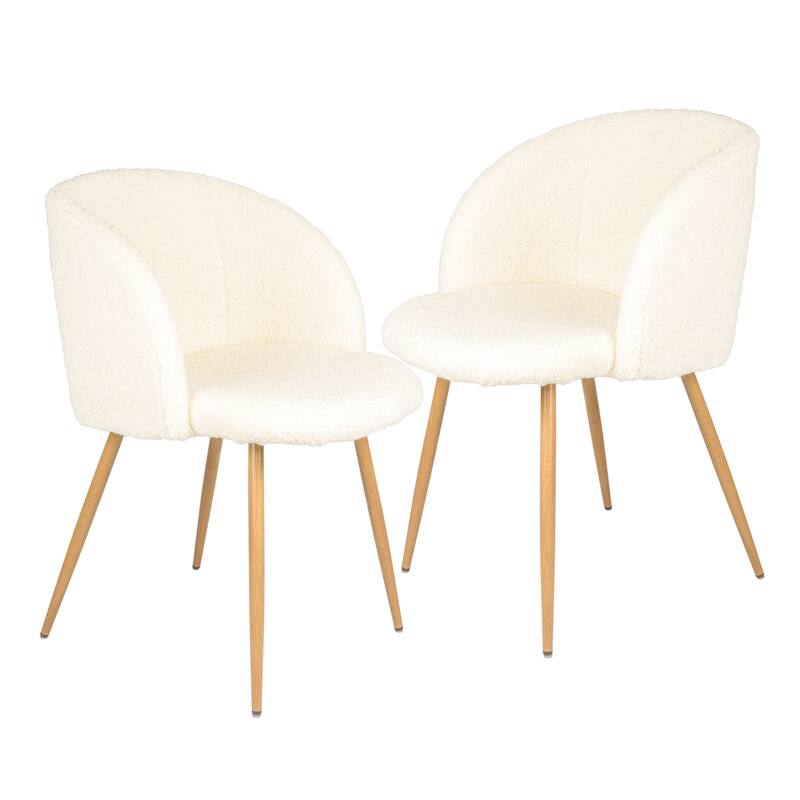 Rocking Accent Chair Tufted Upholstered Linen Wingback