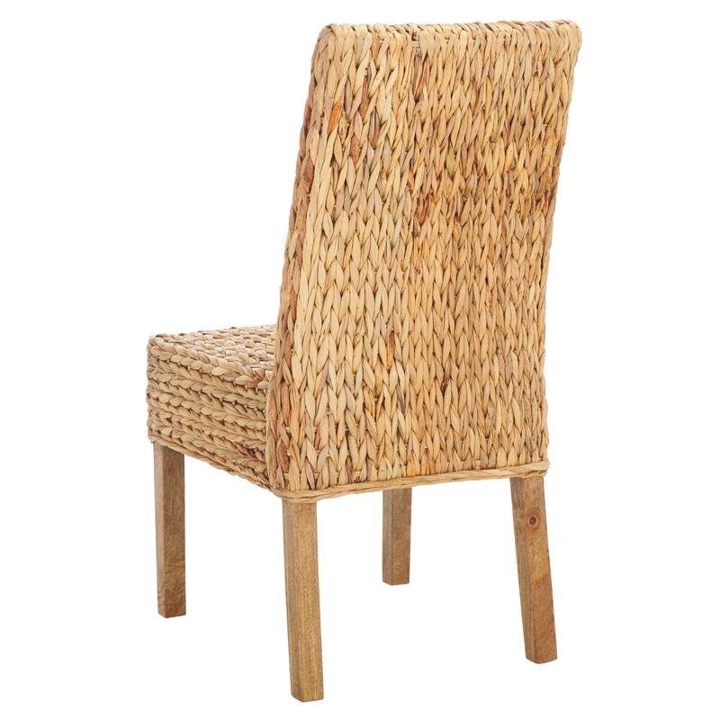 SAFAVIEH Marcy Brown Side Chair (Set of 2) - 18.1" W x 19.7" L x 39" H - 19"W x 22"D x 39"H