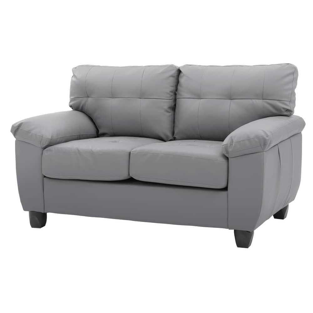Gallant Faux Leather Loveseat