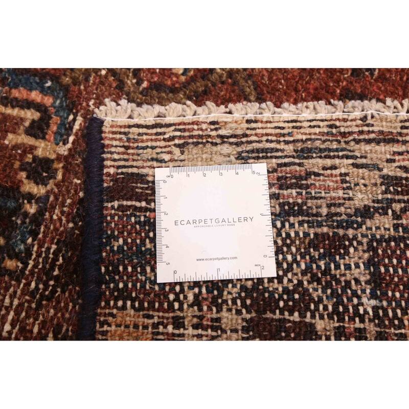 ECARPETGALLERY Hand-knotted Andelz Brown Wool Rug - 4'4 x 6'11