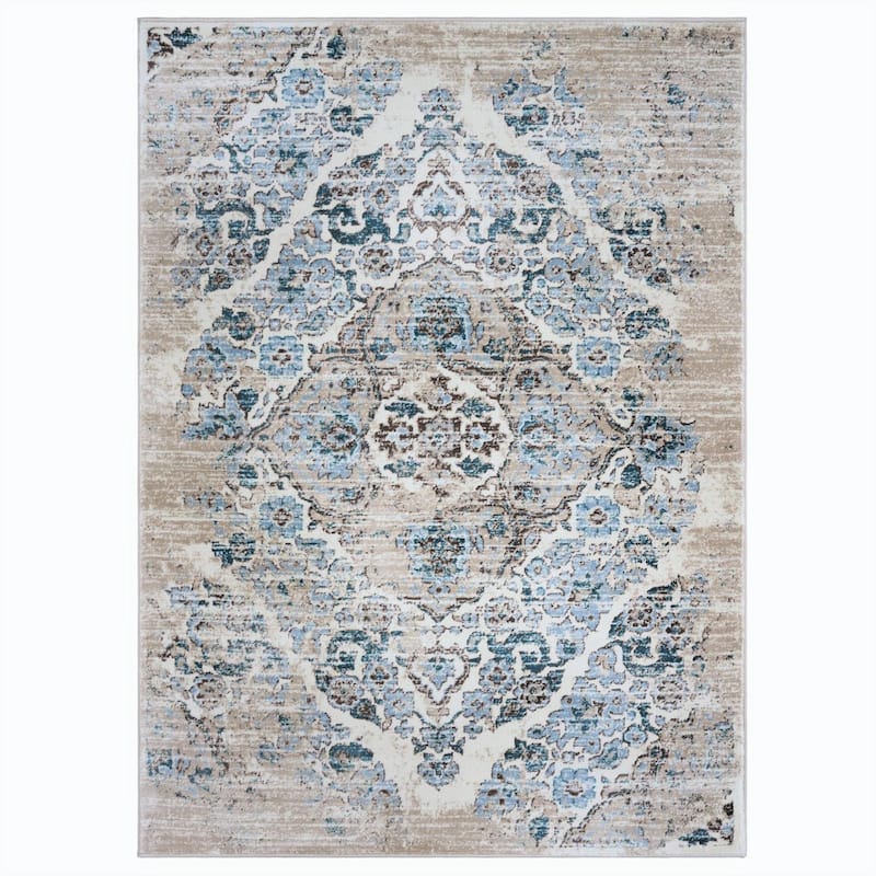 Luxe Weavers Distressed Oriental Area Rug
