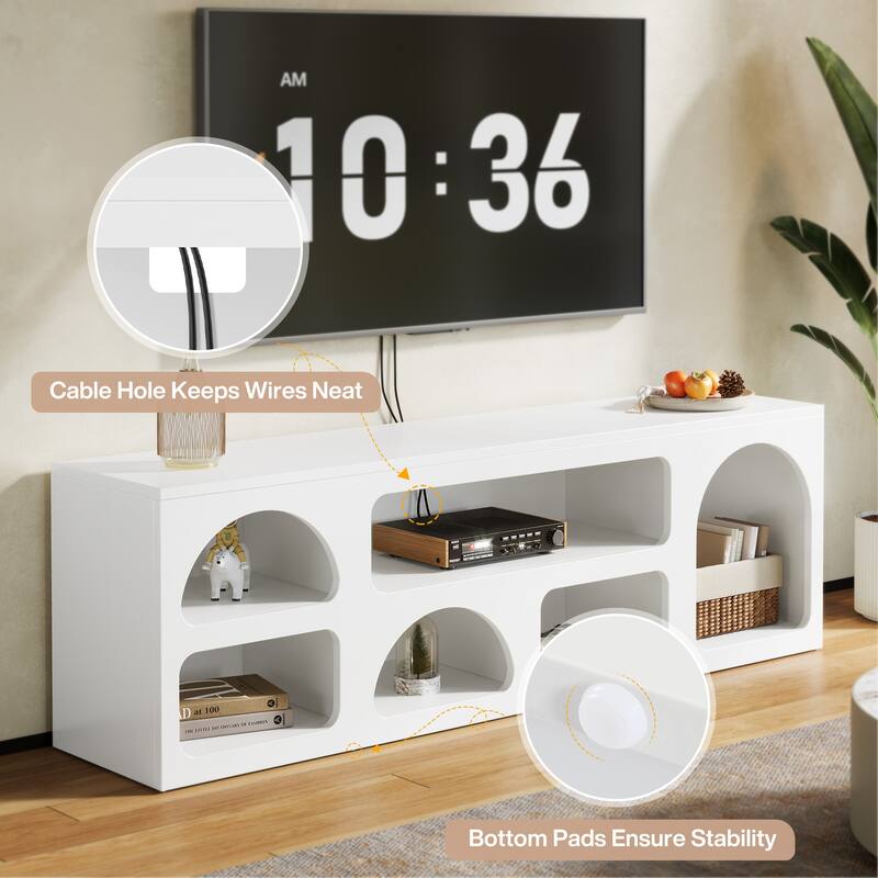 63" Modern TV Stand for 60/65/70-Inch TV