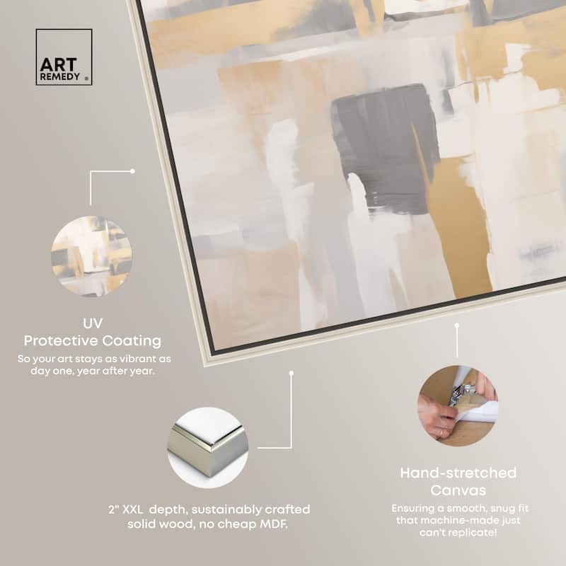 Soft Brilliance I Canvas by Art Remedy