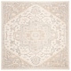 preview thumbnail 34 of 67, SAFAVIEH Handmade Micro-Loop Nuriye Medallion Wool Rug 3' Square - Ivory/Beige - Square