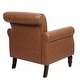 preview thumbnail 59 of 131, Mid-Century Modern Accent Chairs with Nailhead Trim