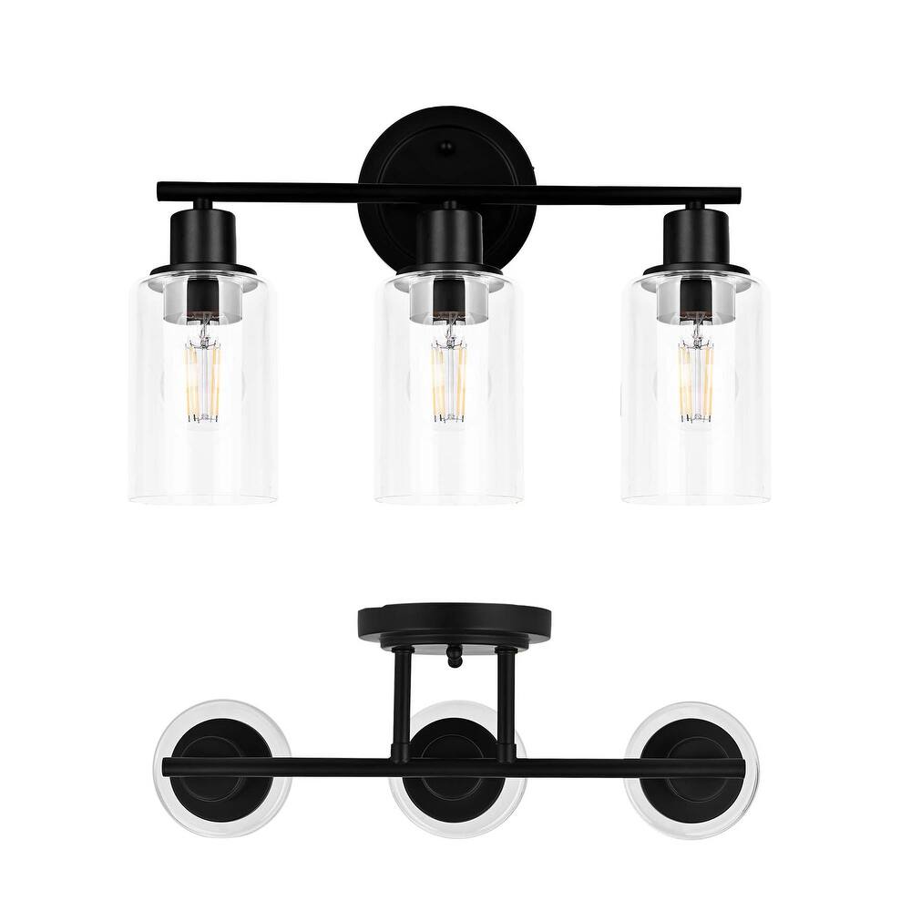 Modern 2/3/4-light Bathroom Dimmable Vanity Lights Wall Sconces