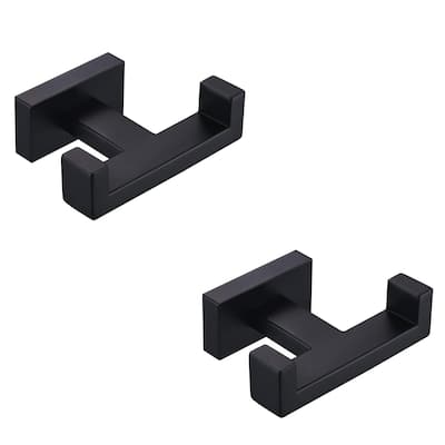 AITINKAN Double Towel Robe Hook in Stainless Steel (Set of 2)